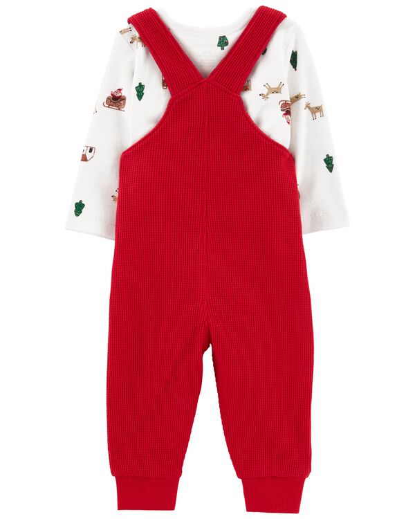 Baby 3-Piece Santa Outfit Set