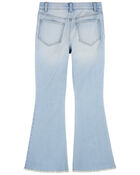 Kid Patch Floral Iconic Denim Flare Jeans, image 2 of 3 slides