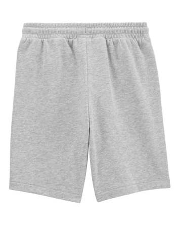 Kid Drawstring Lounge Short - Gray, 