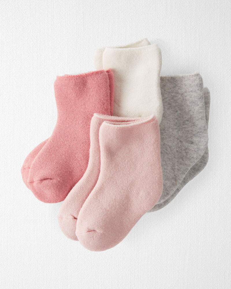 Baby 4-Pack No Slip Socks, image 1 of 4 slides