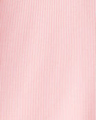 Toddler Girl Cotton Long-Sleeve Henley Top - Pink, image 2 of 3 slides