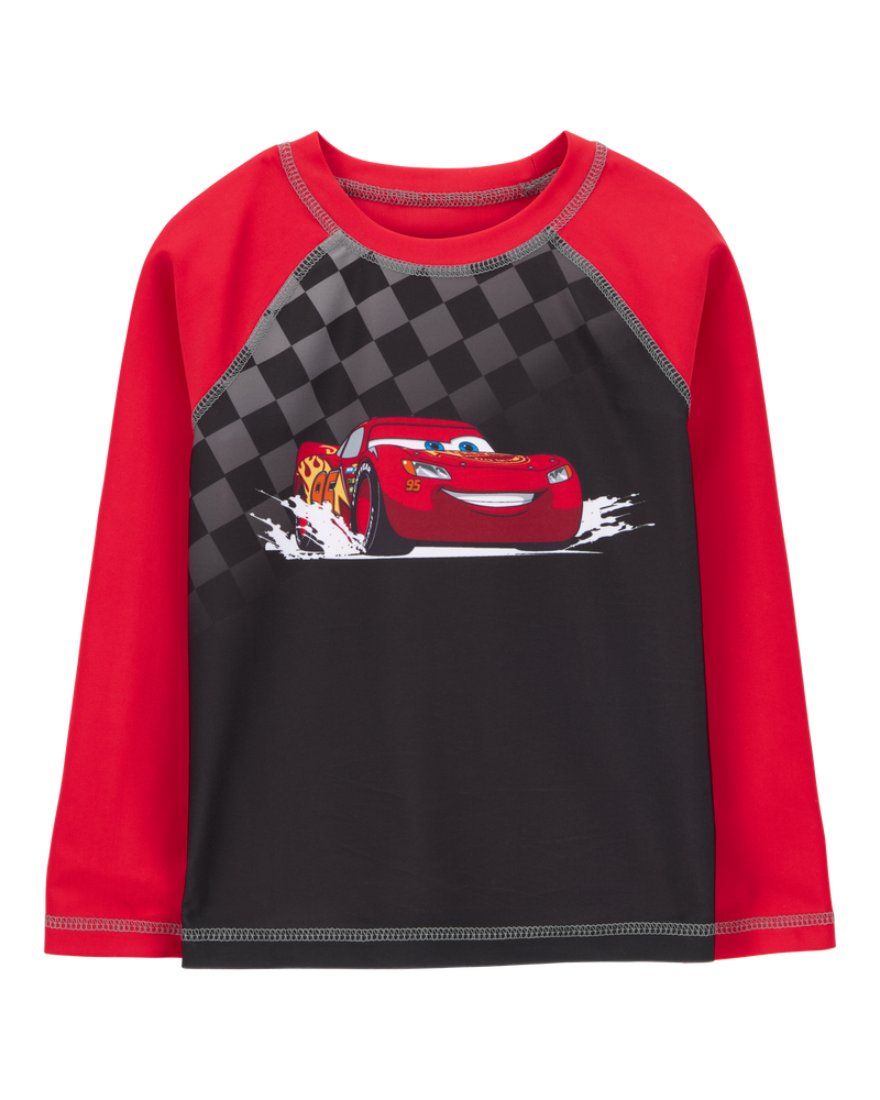 Toddler 2-Piece Cars™ Rashguard & Swim Trunk Set, image 2 of 6 slides
