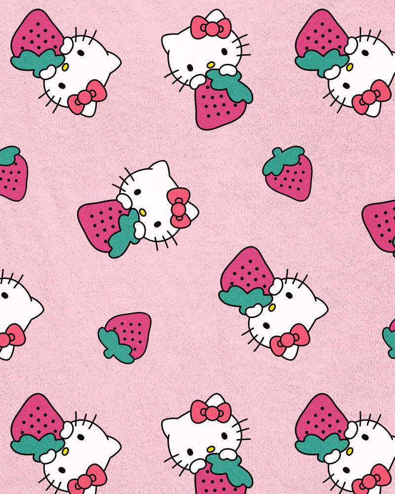 Toddler Hello Kitty® Short-Sleeve Graphic Tee - Pink, image 2 of 2 slides
