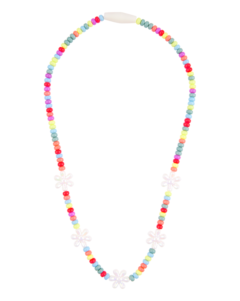 Toddler Flower Beaded Necklace, image 1 of 1 slides