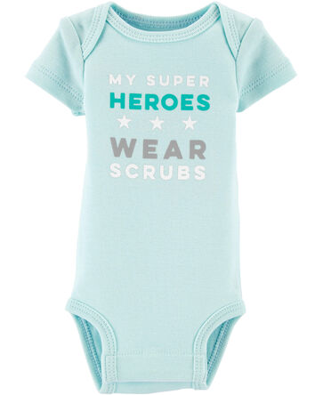 Baby Preemie Super Hero Bodysuit, 