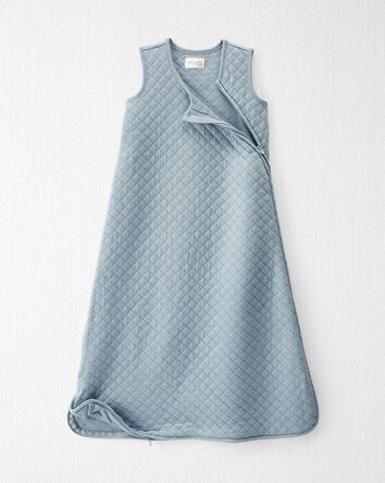 Baby Double Knit Zip Wearable Blanket in Blue Creek, 