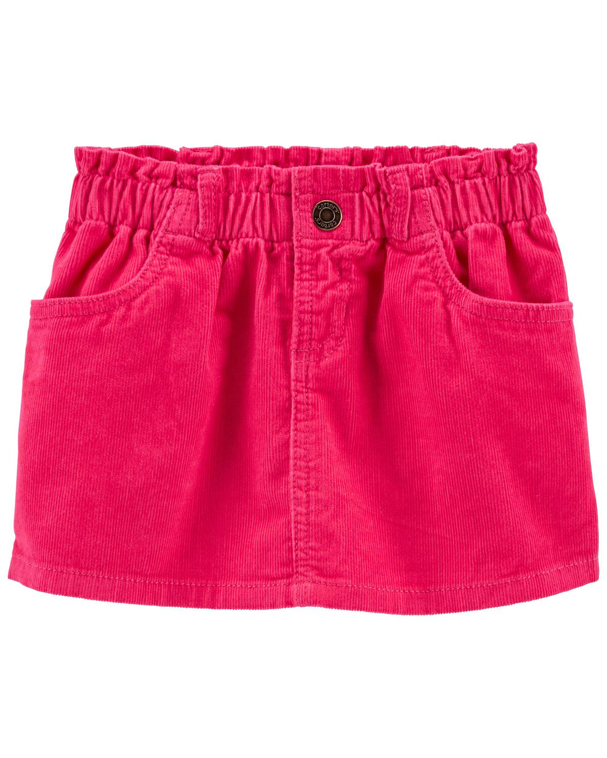 Pink Toddler Corduroy Skirt