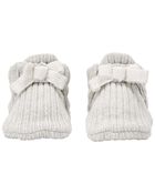 Baby Crochet Cotton Booties, image 1 of 3 slides