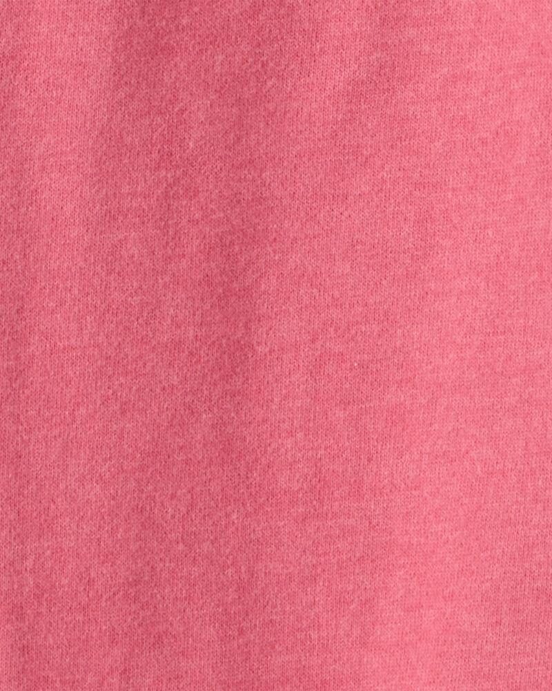 Girls Heart French Terry Joggers - Pink, image 4 of 5 slides