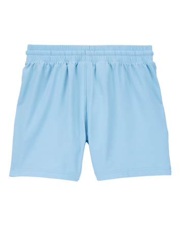 Boys Active Mesh Shorts - Blue, 