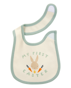 Baby 2-Piece My First Easter Teething Bib & Sleep & Play Pajamas Set
, image 3 of 6 slides