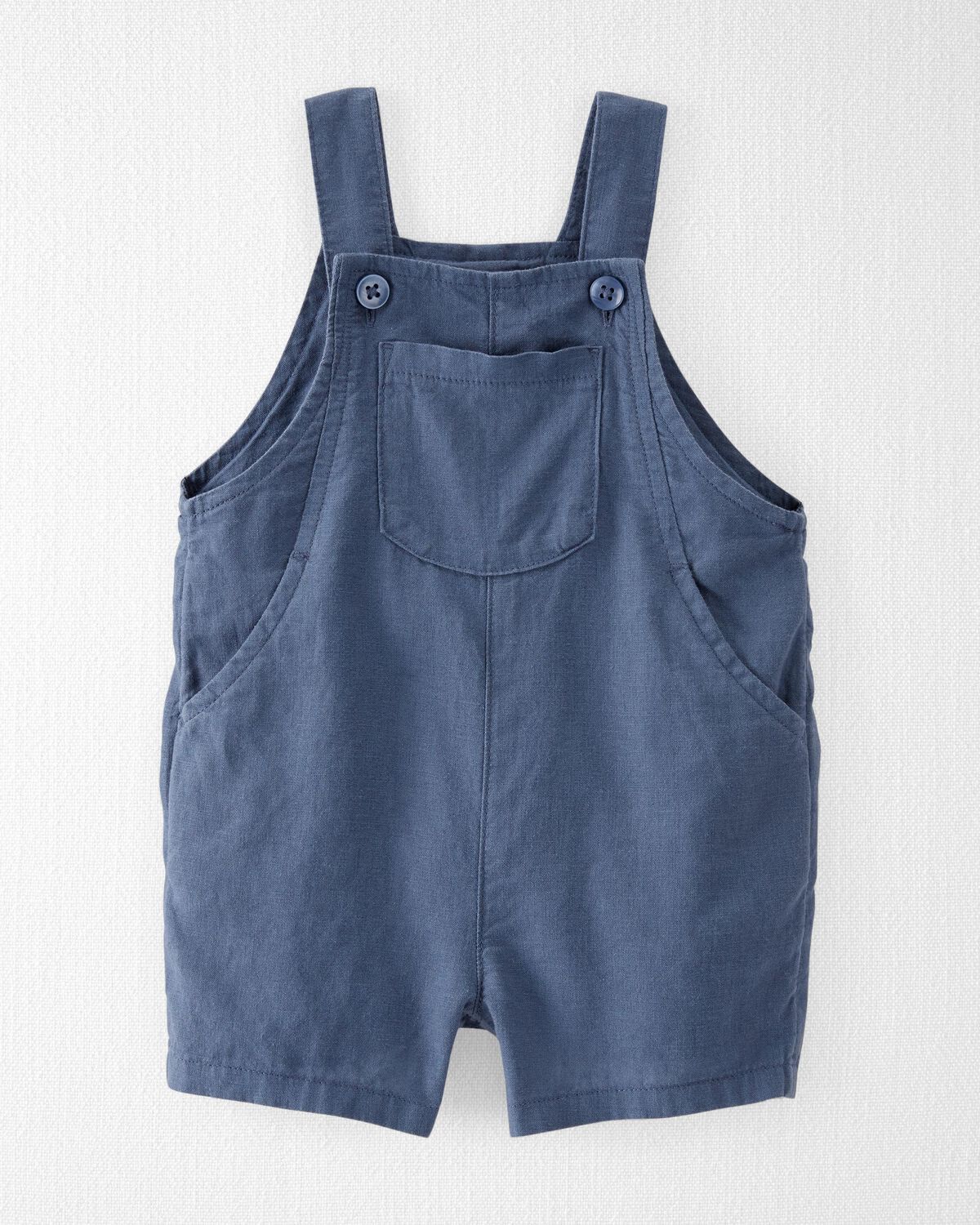 Beats Blue Baby LENZING™ ECOVERO™ Linen Blend Shortall