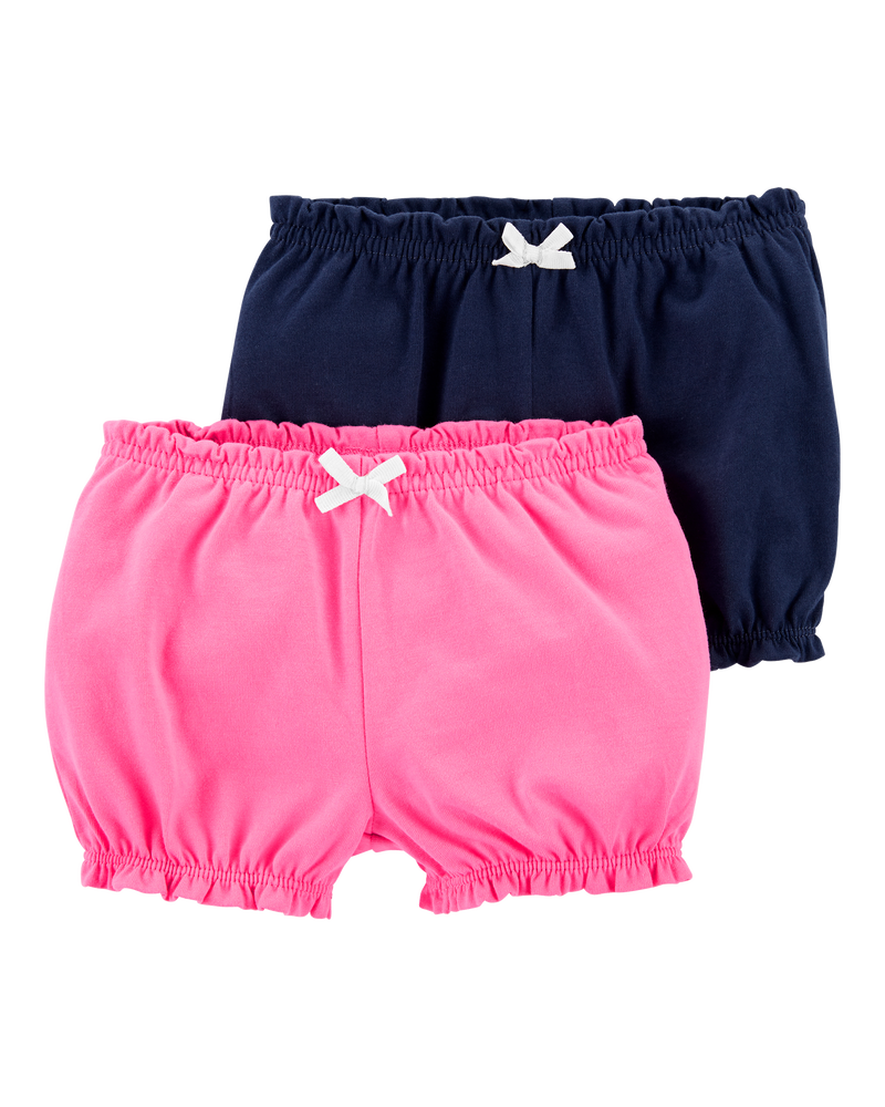 Baby 2-Pack Bubble Shorts, image 1 of 4 slides