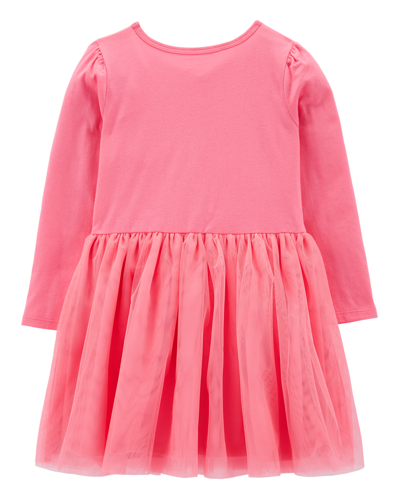Toddler Tutu Jersey Dress, image 2 of 5 slides