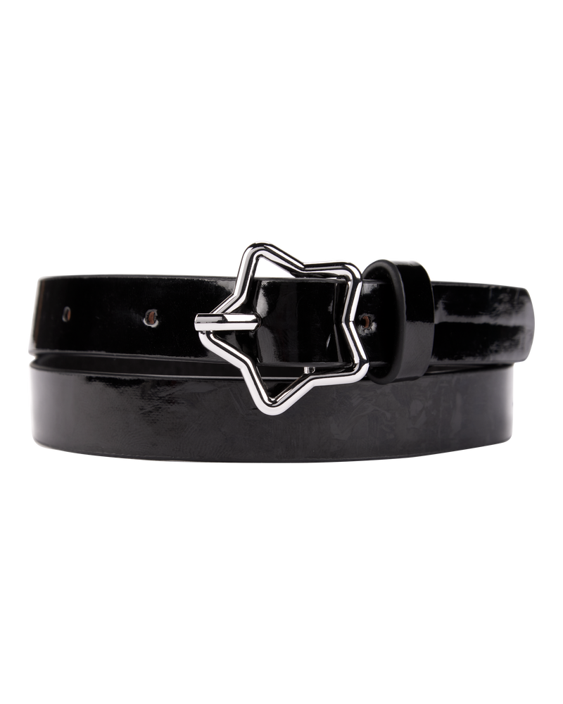 Star Buckle Belt - Black, image 1 of 1 slides