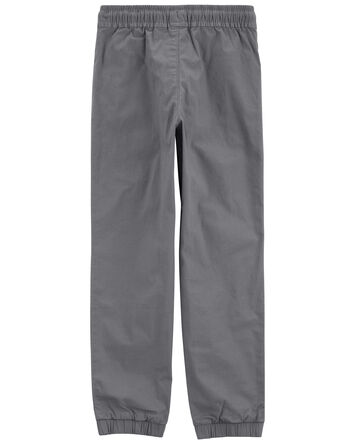 Canvas Drawstring Joggers, 