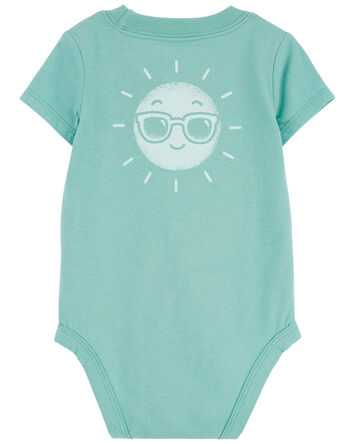 Baby Little Brother Cotton Bodysuit, 