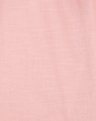 Toddler 2-Piece Button-Down Tank & Pull-On Pant Set - Pink, image 2 of 3 slides
