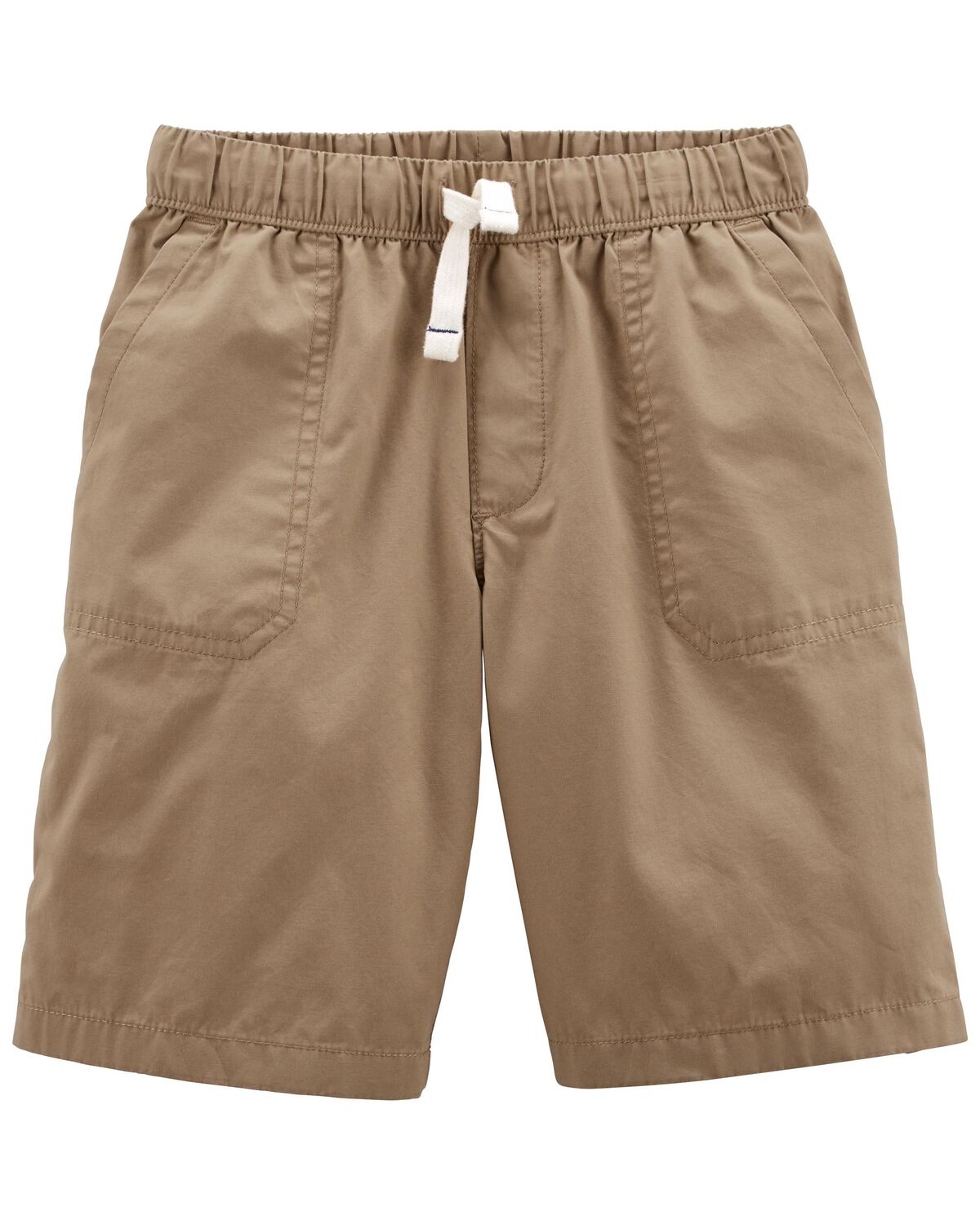 Khaki Kid PullOn Woven Shorts