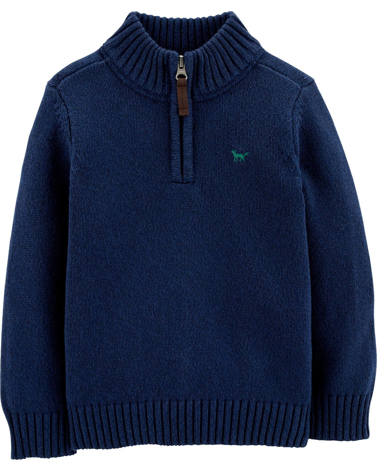 Navy Half-Zip Pullover Sweater | carters.com