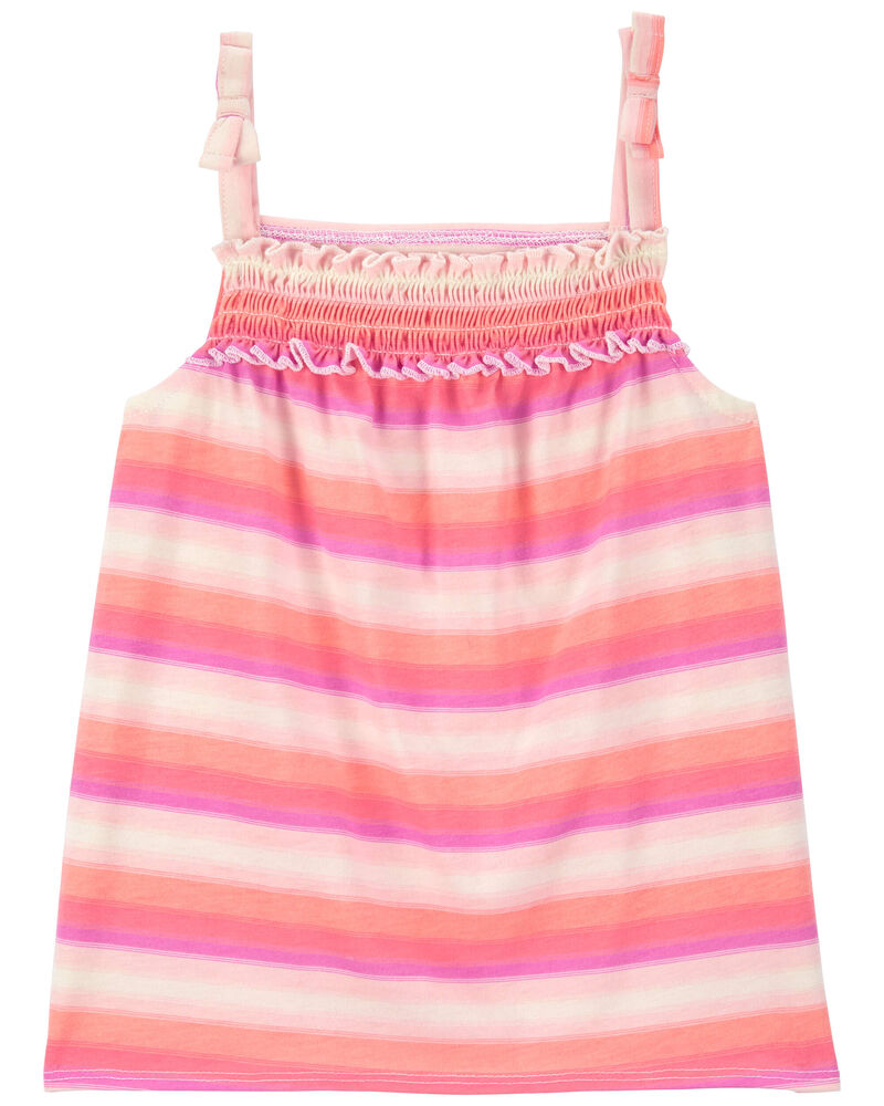 Baby Textured Smocked Tank, image 1 of 3 slides