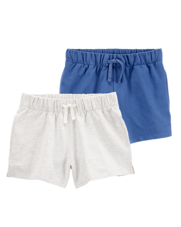 Kid 2-Pack Pull-On French Terry Shorts, 
