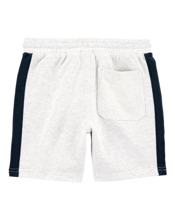 Kid Pull-On French Terry Shorts - Grey, 