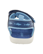 Baby Every Step® First Walker Shark Sandals - Blue, image 3 of 7 slides