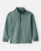 Boys Quarterzip Pullover - Green, image 1 of 3 slides
