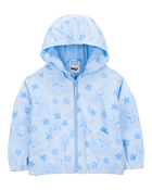 Toddler Bluey Windbreaker Jacket - Blue, image 1 of 3 slides