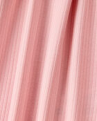 Baby Girl Solid PurelySoft Bodysuit Dress - Pink, image 5 of 7 slides