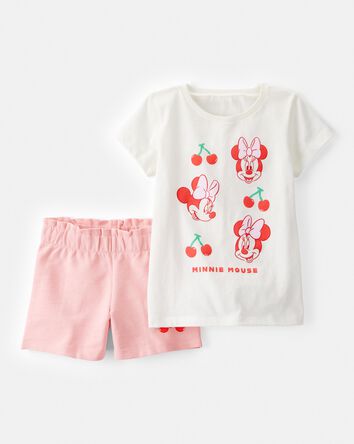 Toddler 2-Piece Minnie Mouse Outfit Set, 