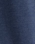 Baby Girl Knit Pull-On Pants - Navy Blue, image 3 of 4 slides