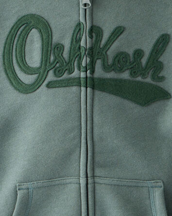 Boys DayDream Fleece Jacket - Green , 