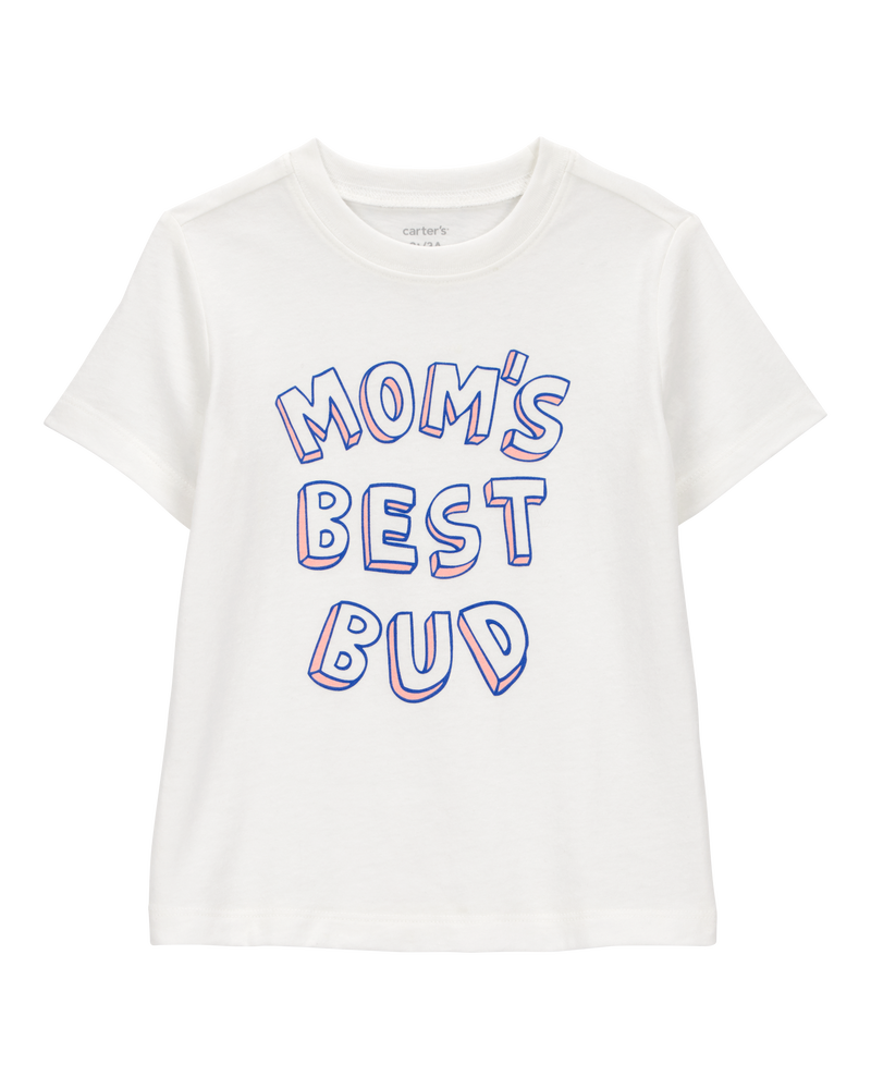 Toddler Mom's Best Bud Graphic Tee, image 1 of 3 slides