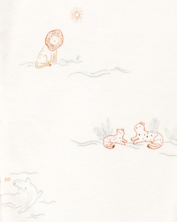Baby 2-Piece 2-Way Zip Sleep & Play & Cap Set, 