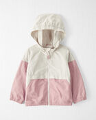 Toddler Colorblock Windbreaker Made with Recycled Materials, image 1 of 4 slides