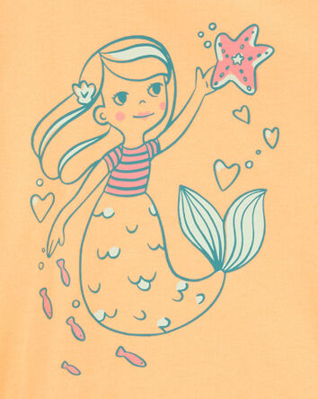 Toddler Mermaid Graphic Tee, 