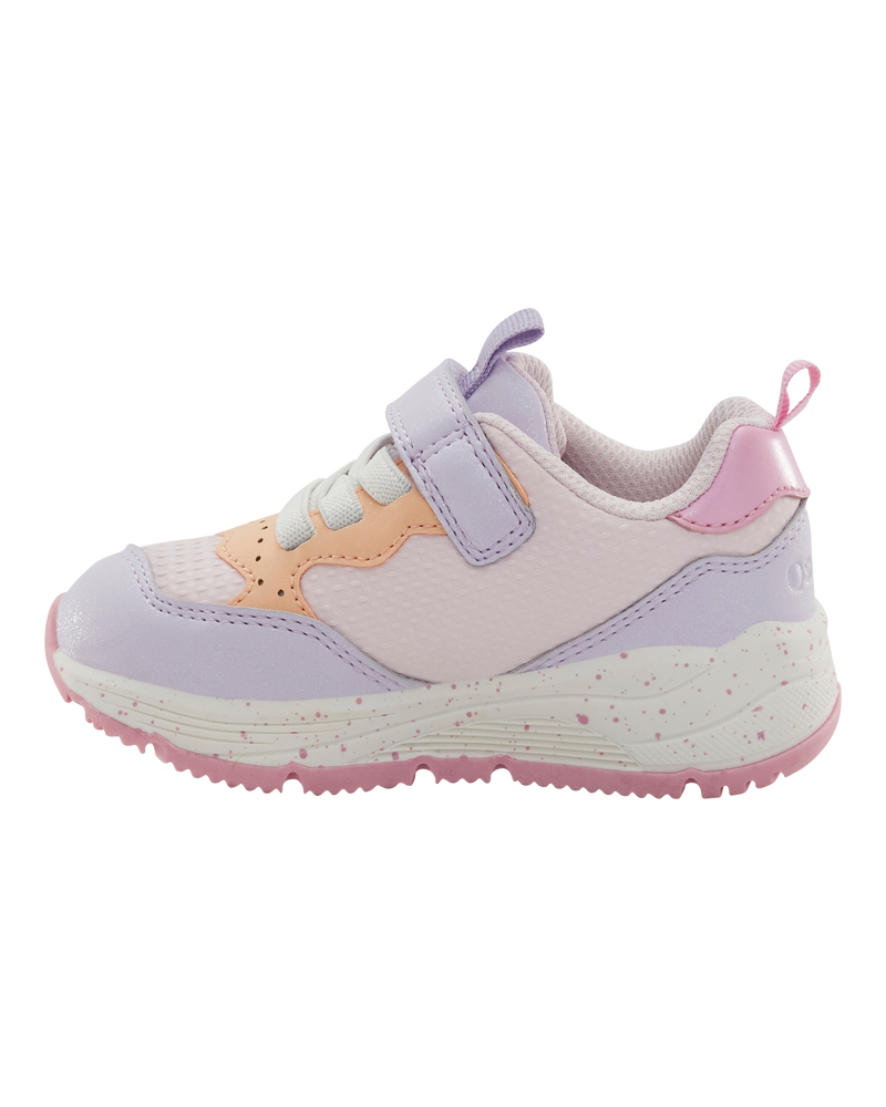 Toddler Casual Sneakers - Purple/Pink, image 6 of 7 slides