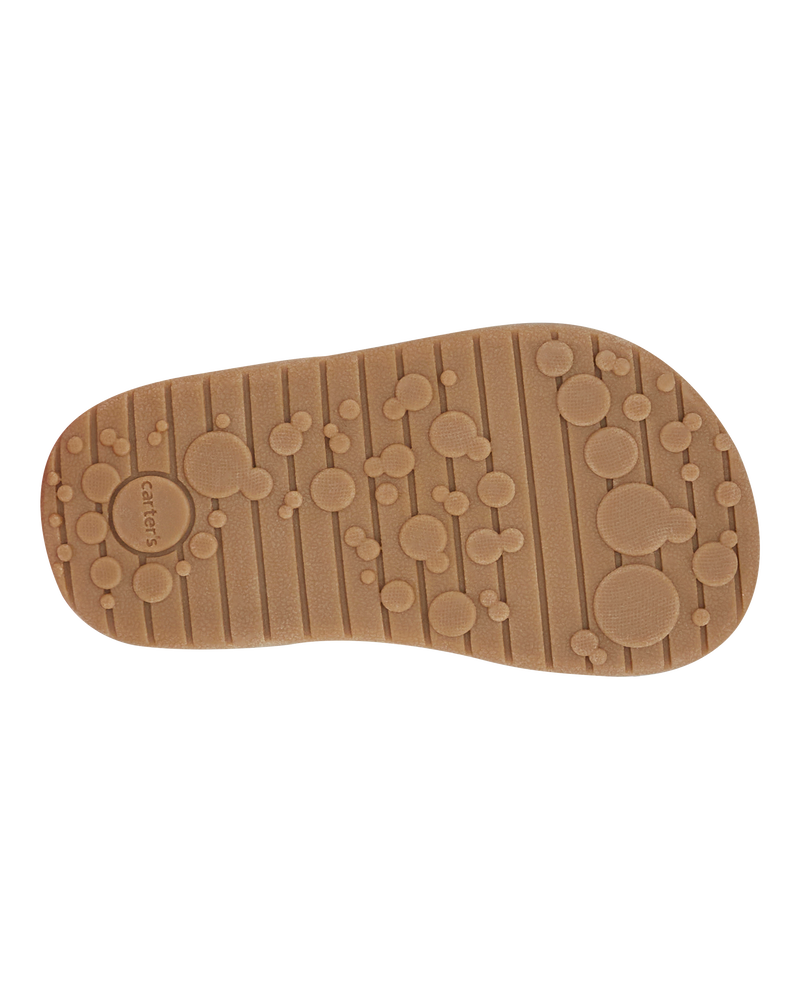 Baby Every Step® First Walker Faux Cork Sandals - Beige, image 5 of 7 slides