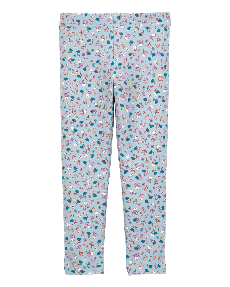 Toddler 2-Piece Gauze Top & Floral Leggings Set Set, image 6 of 8 slides