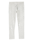 Kid 2-Piece Star Sweatshirt & Fleece Leggings Set, image 6 of 8 slides