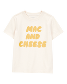 Toddler Mac & Cheese Short-Sleeve Graphic Tee - Ivory, image 1 of 2 slides