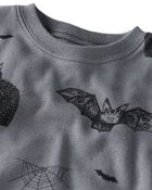 Baby Organic Cotton Pajamas in Spooky Creatures Print, image 2 of 5 slides