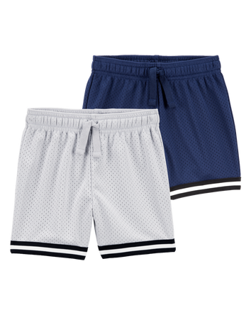 Toddler 2-Pack Fan-Favorite Mesh Shorts, 