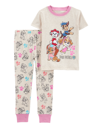 Toddler PAW Patrol Snug Fit Cotton 2-Piece Pajamas, 