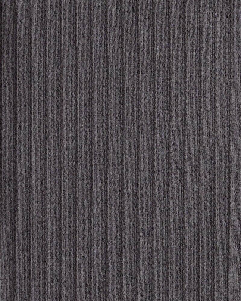 Baby Girl Cotton Flare Leggings - Black, image 3 of 4 slides