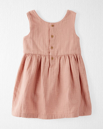 Toddler Organic Cotton Gauze Pocket Dress
, 
