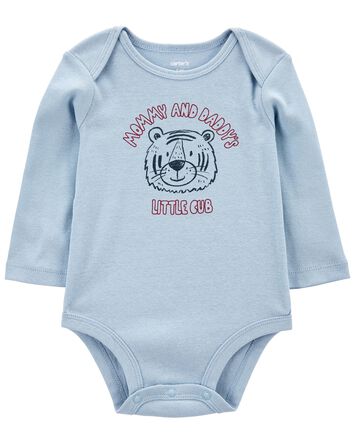 Baby Little Cub Long-Sleeve Bodysuit, 
