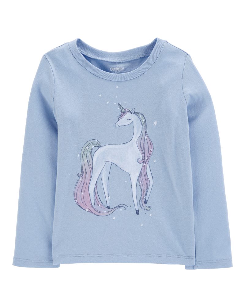 Toddler Unicorn Graphic Tee, image 1 of 3 slides